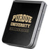 Purdue University Boilermakers Bold Galaxy Z Flip6 Skin